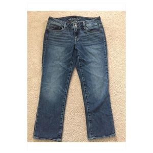American Eagle Denim Blue Jeans Artist SZ 10 Pants